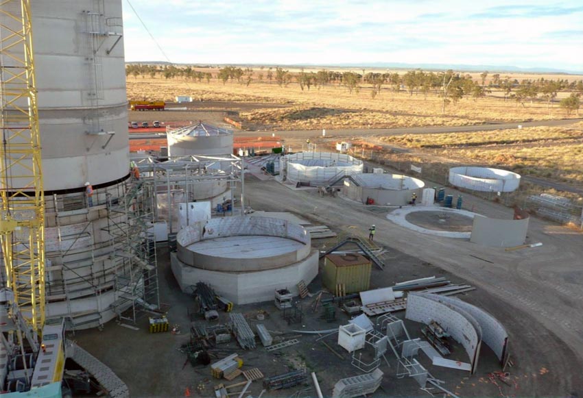 Dalby Bio Refinery Tanks Dalby Bio Refinery Tanks