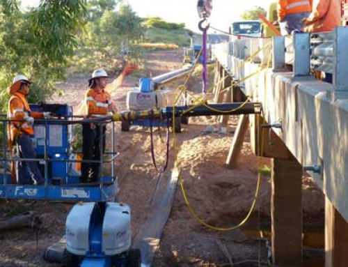 Corella River Bridge Stress Bar Replacement